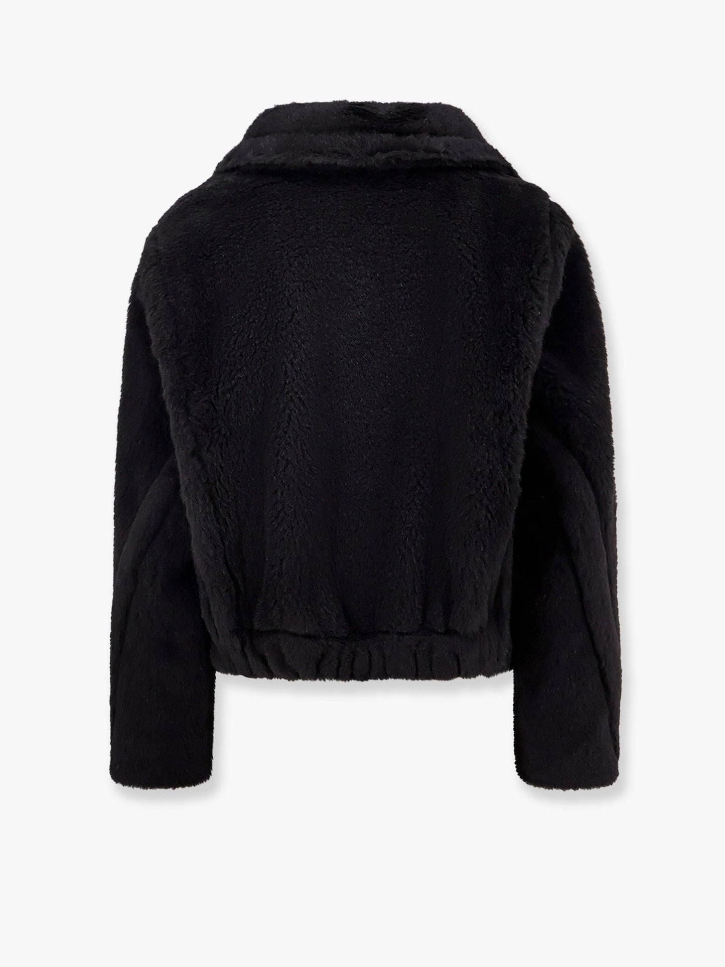 Max Mara Oggeri alpaca fur and virgin wool jacket