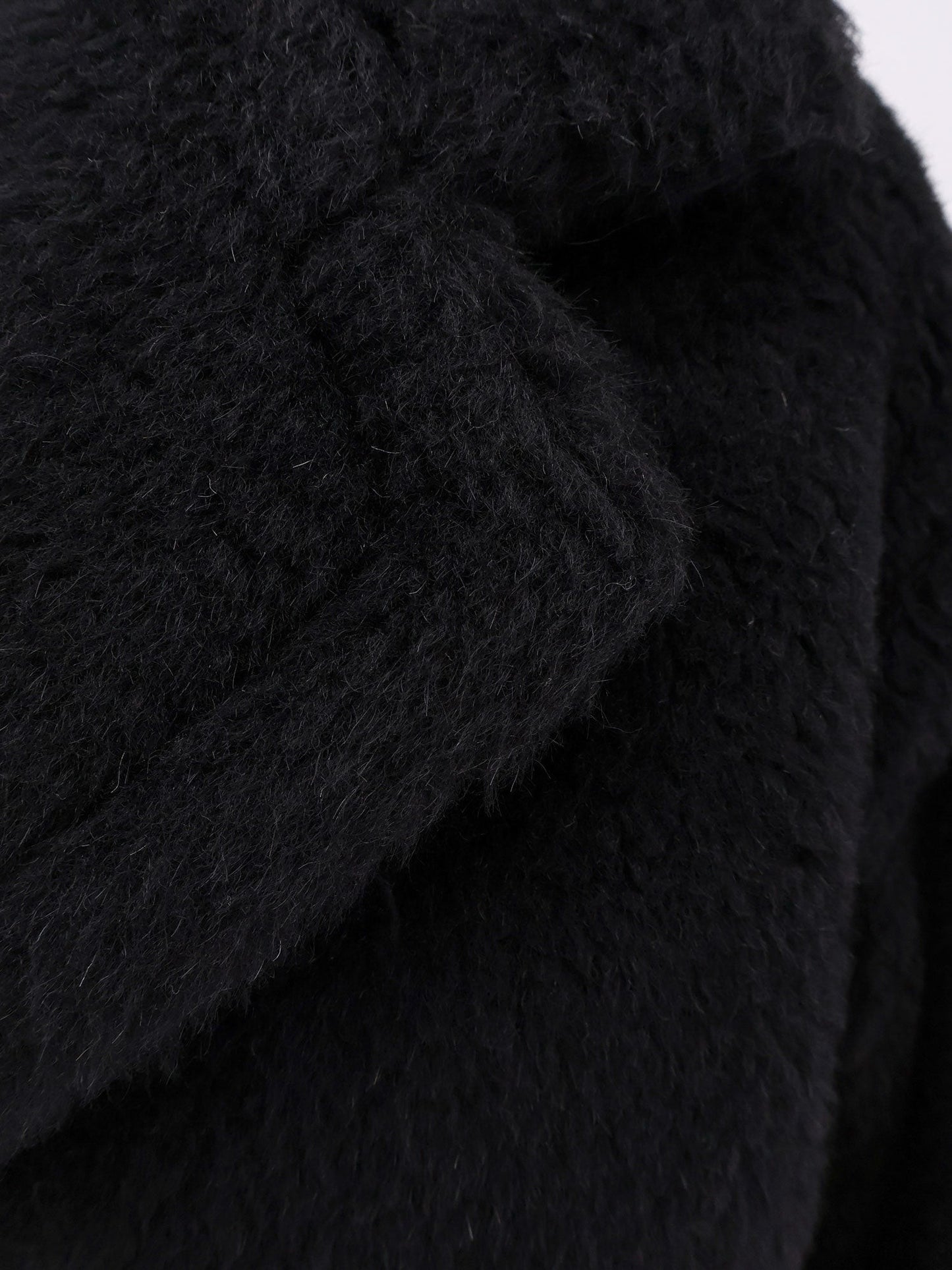 Max Mara Oggeri alpaca fur and virgin wool jacket