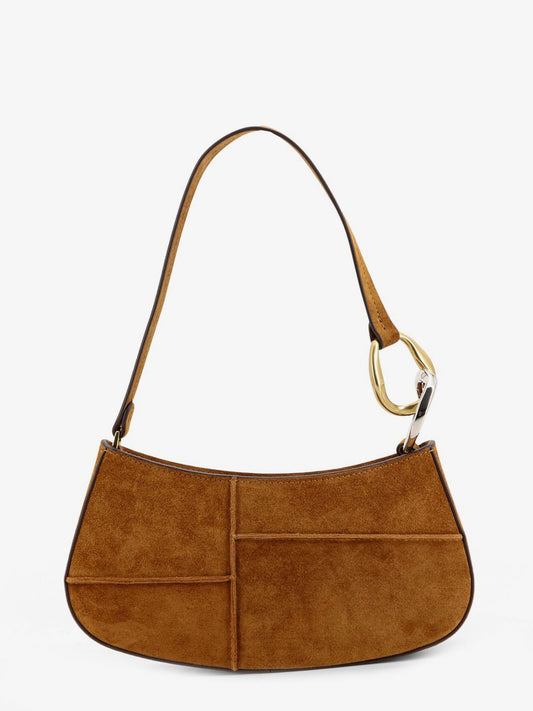 STAUD Ollie suede shoulder bag