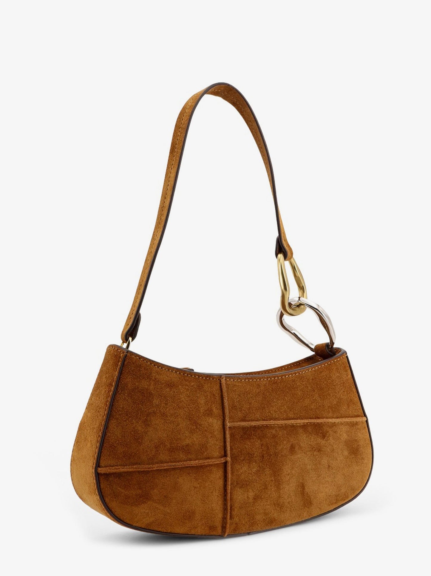STAUD Ollie suede shoulder bag