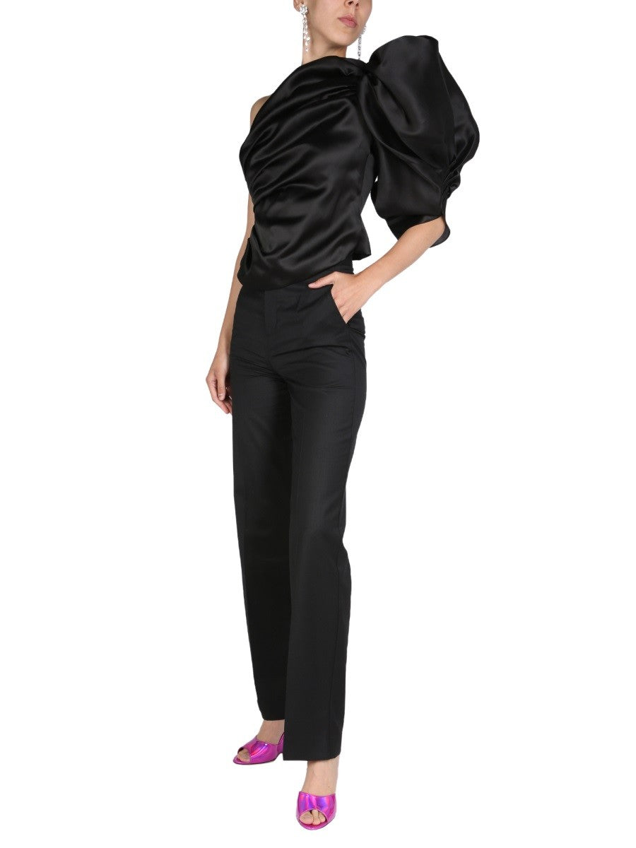 ANOUKI ONE-SHOULDER DRESS