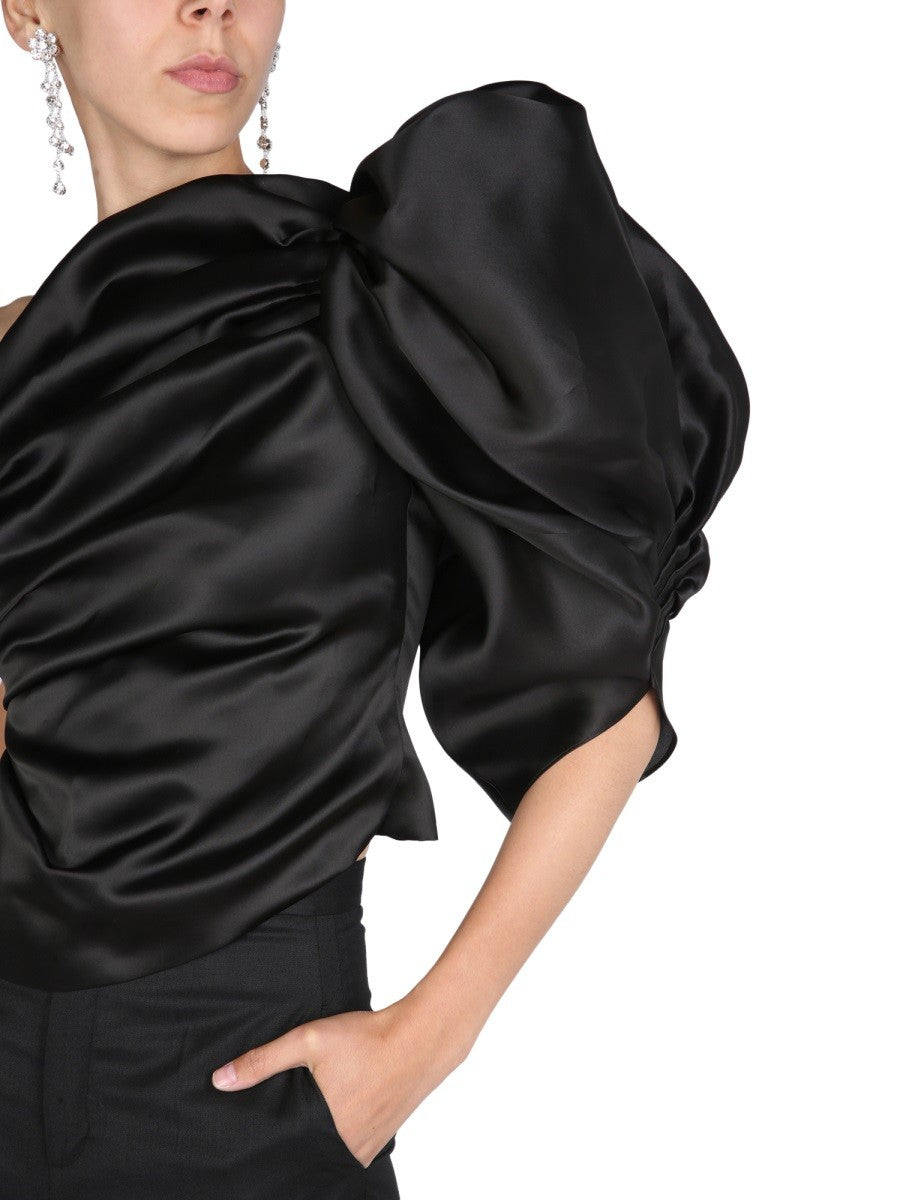ANOUKI ONE-SHOULDER DRESS
