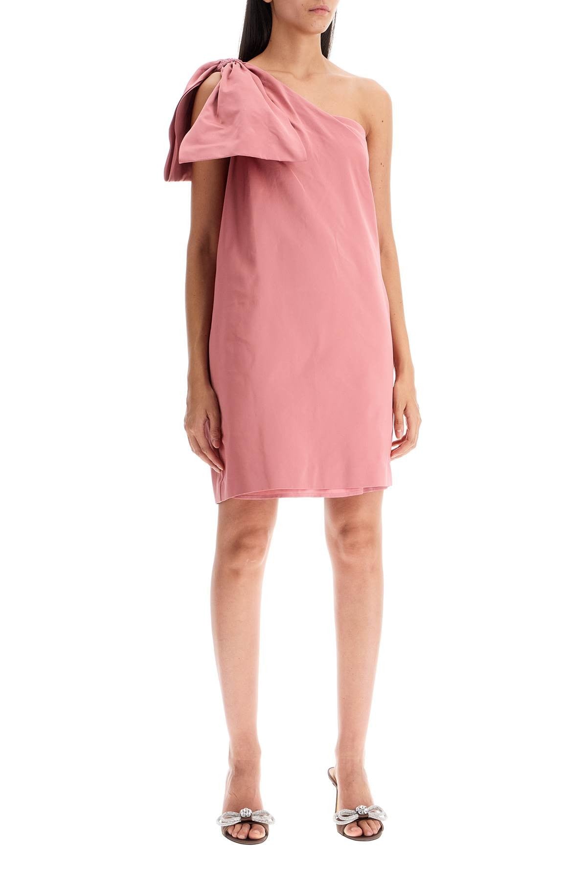 MAX MARA STUDIO one-shoulder mini dress in