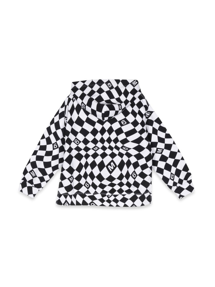 MM6 MAISON MARGIELA optical sweatshirt