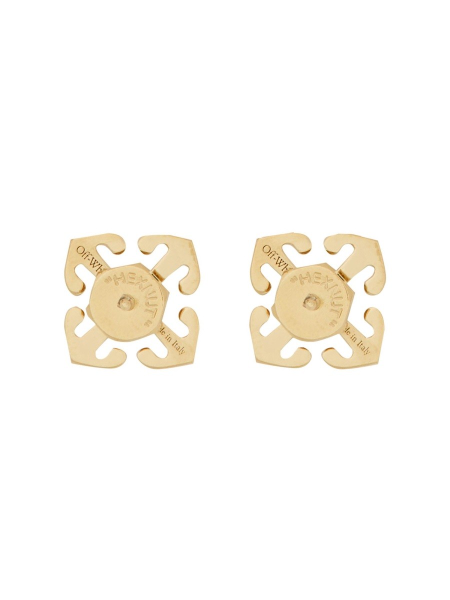 Off-white MINI "ARROW" EARRINGS