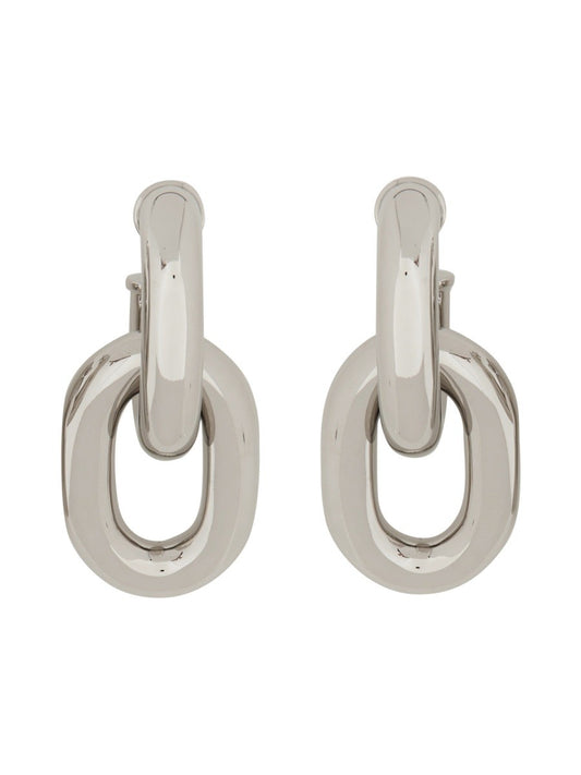 RABANNE ORECCHINI DOPPIO CERCHIO XL LINK