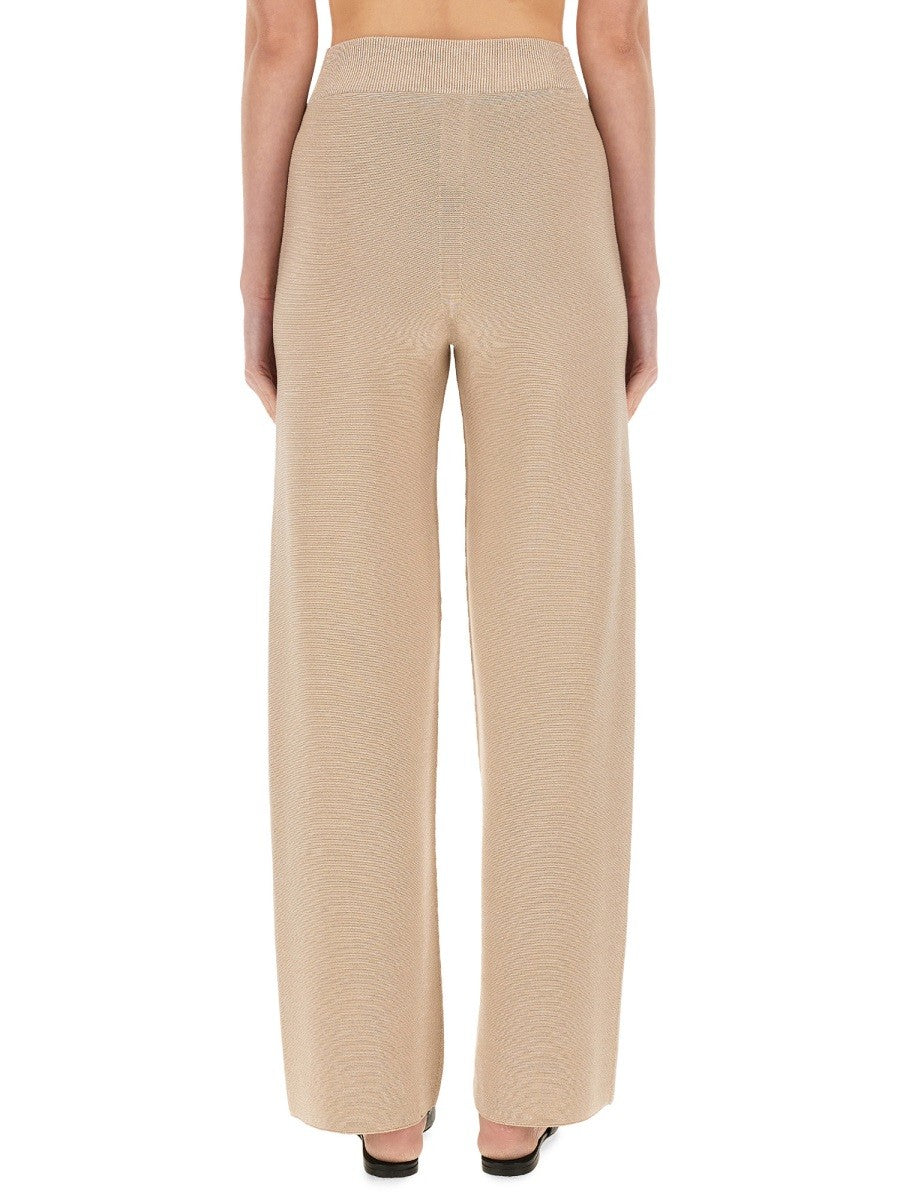 Fabiana Filippi ORGANIC COTTON AND LUREX PANTS
