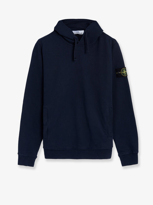 Stone Island Organic cotton hooded sweatshirt