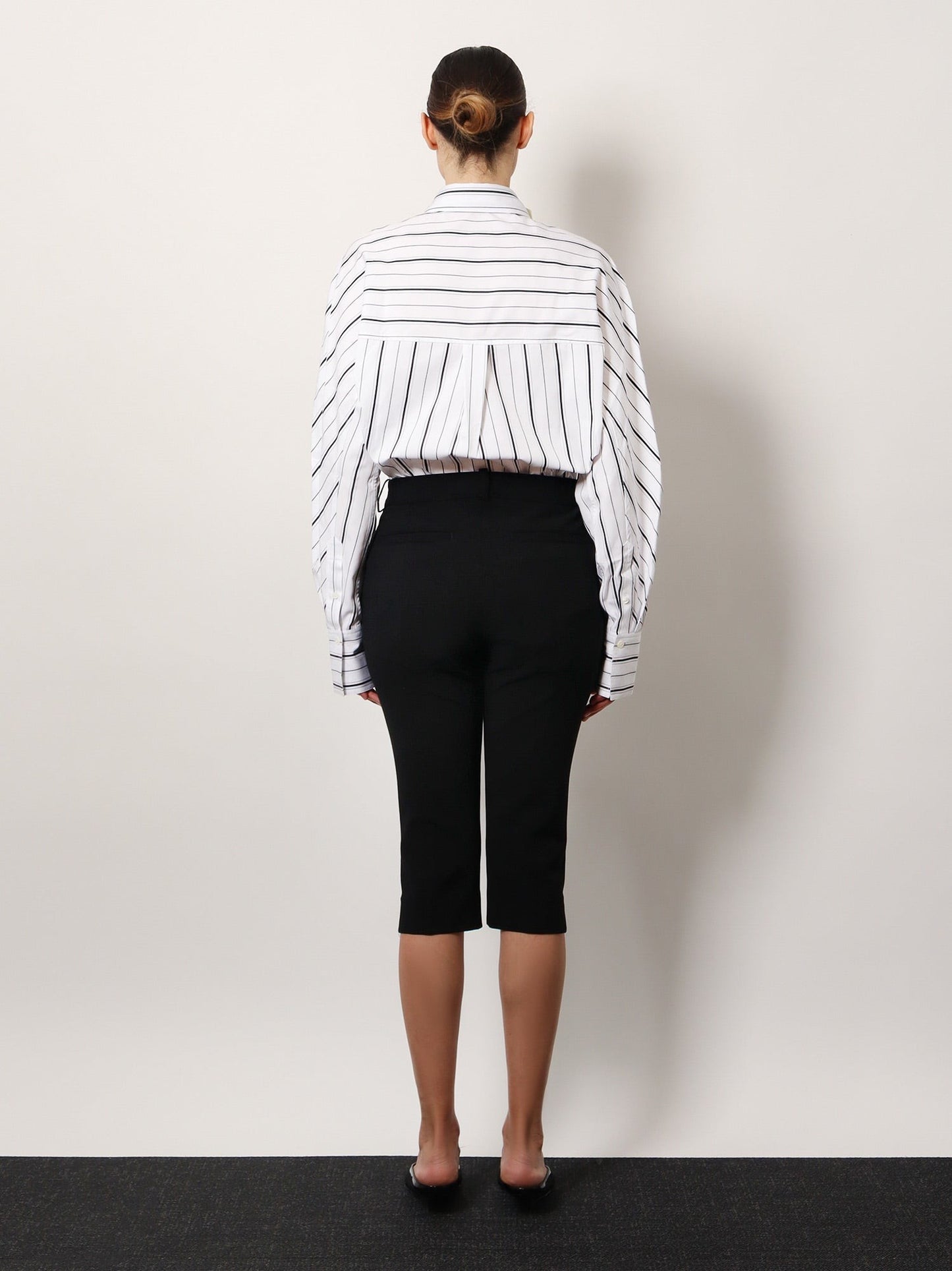 TOTEME Organic cotton shirt with striped motif