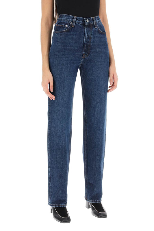 TOTEME organic denim classic cut jeans