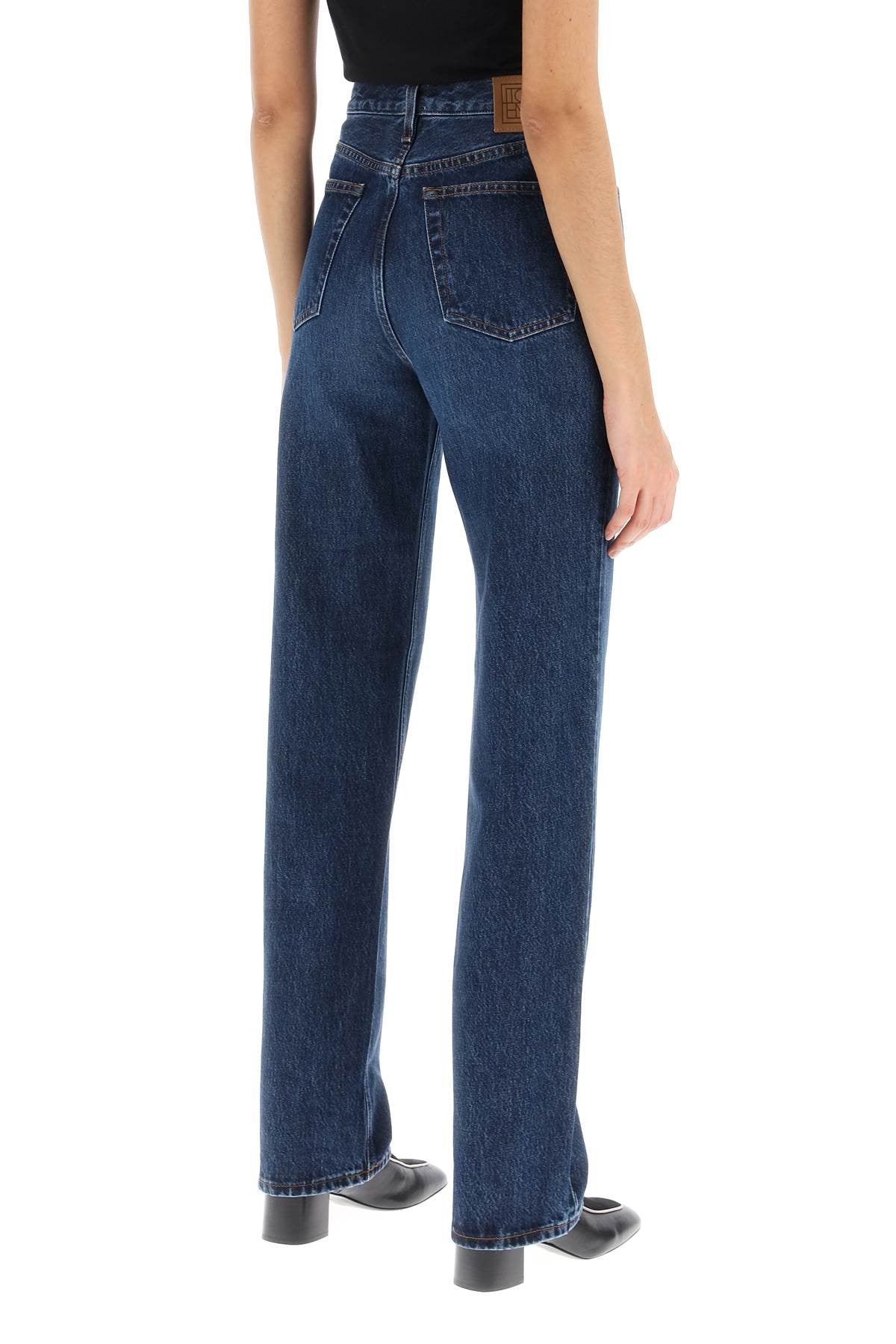 TOTEME organic denim classic cut jeans