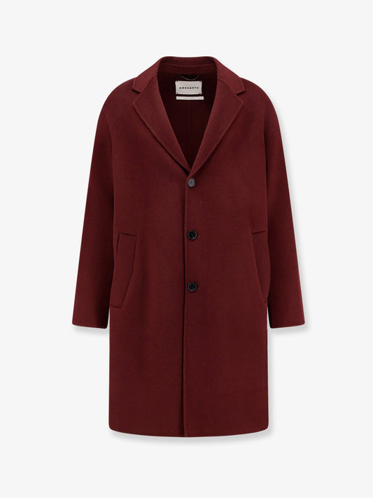 AMARANTO Outdoor wool coat