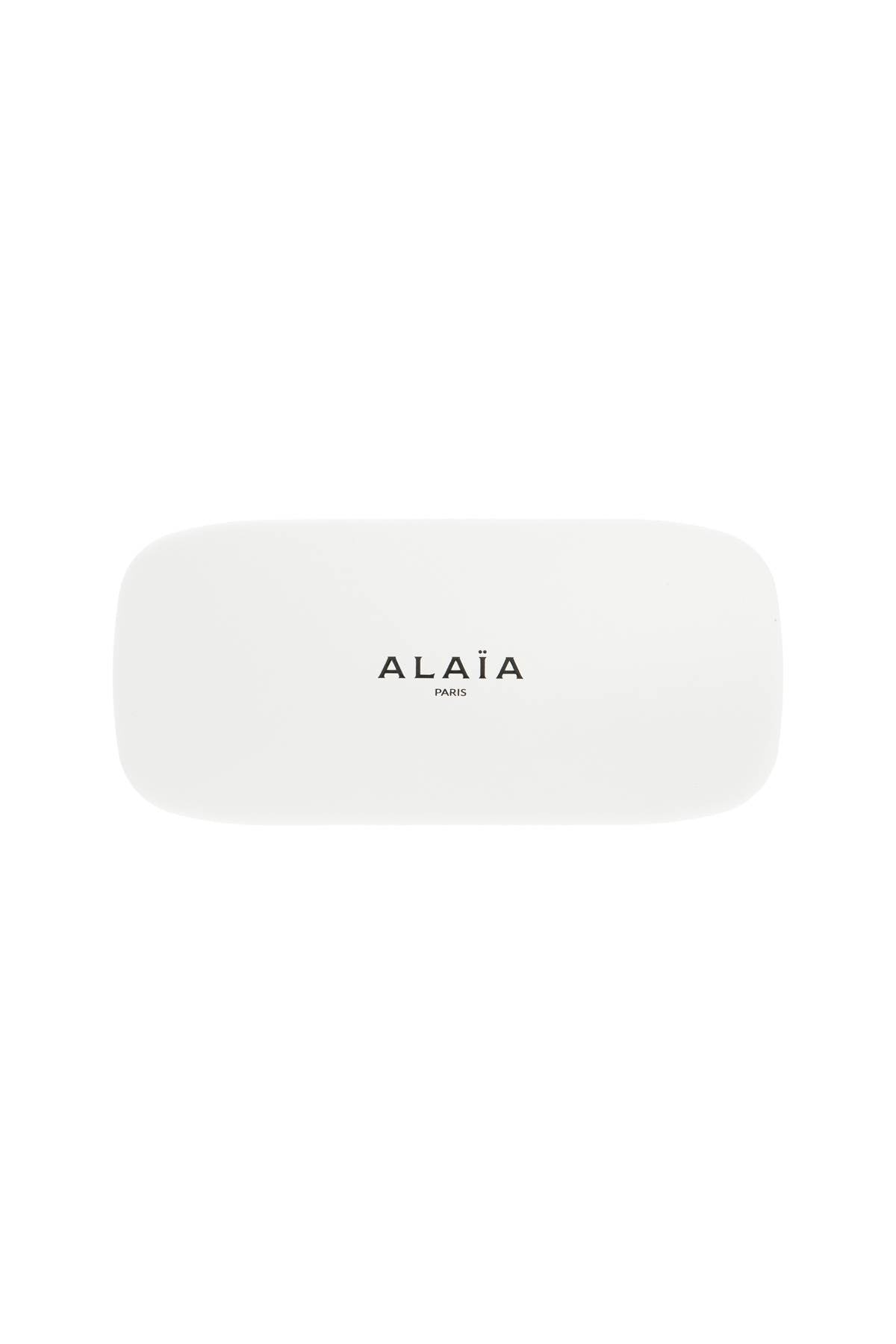 ALAIA oval sunglasses for stylish sun