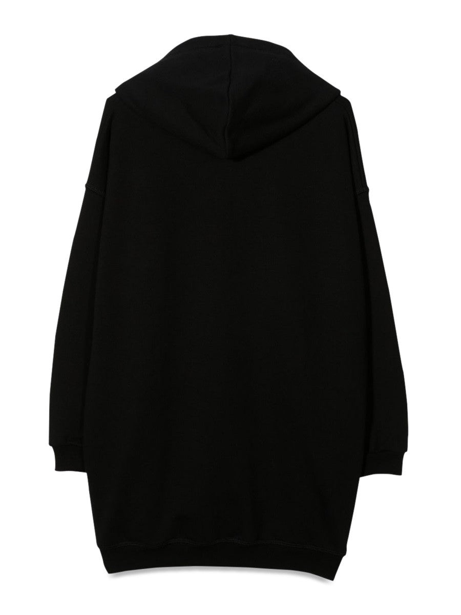 Dsquared OVER HOODED SWEATSHIRT DRESS