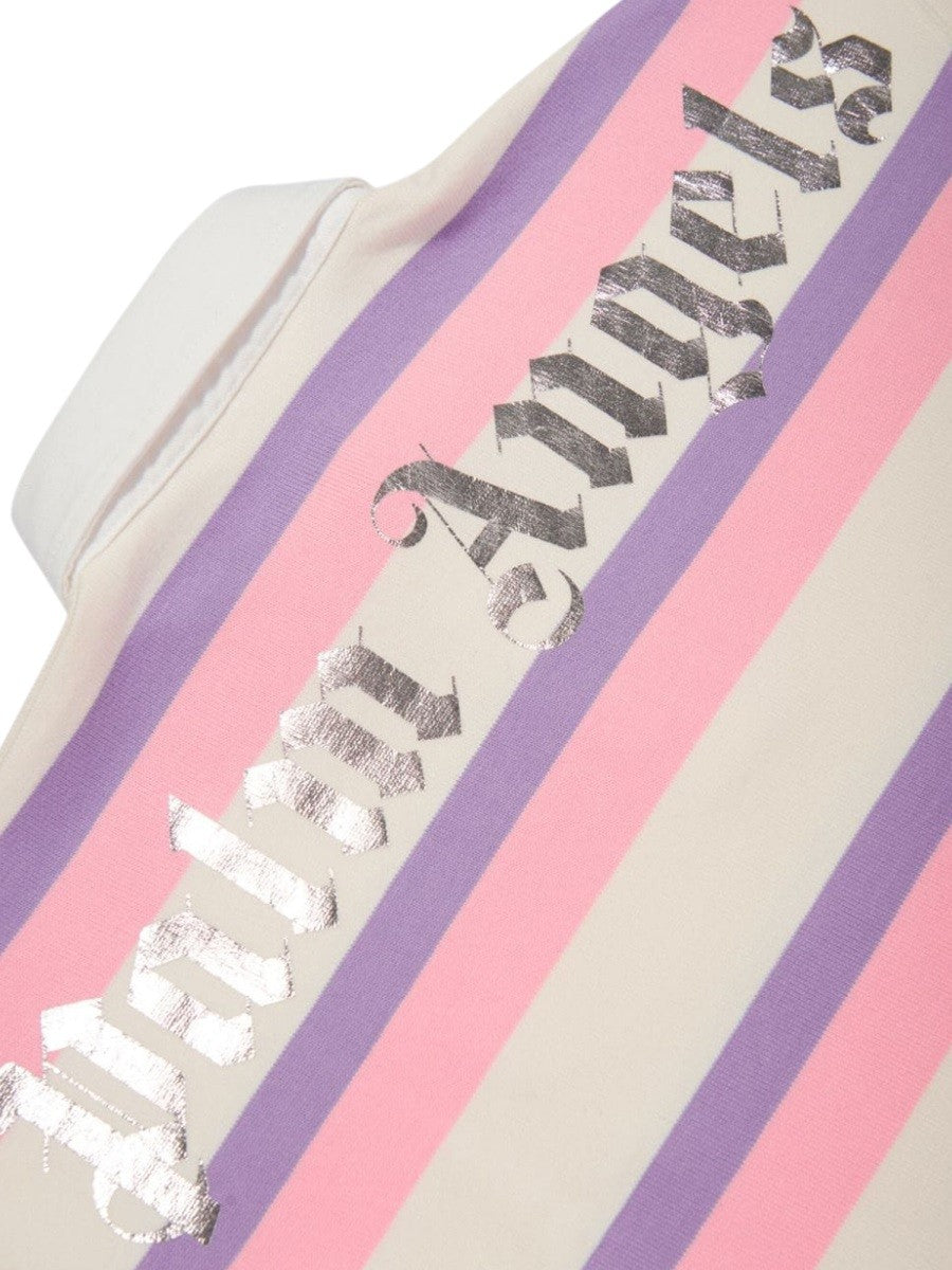 Palm Angels overlogo os s/s polo dress