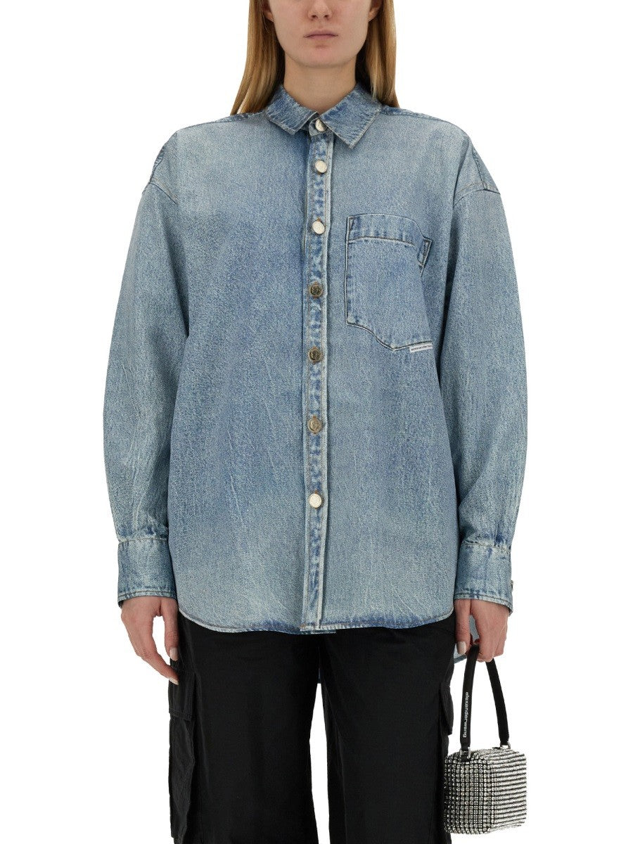 Alexander Wang OVERSIZE FIT SHIRT