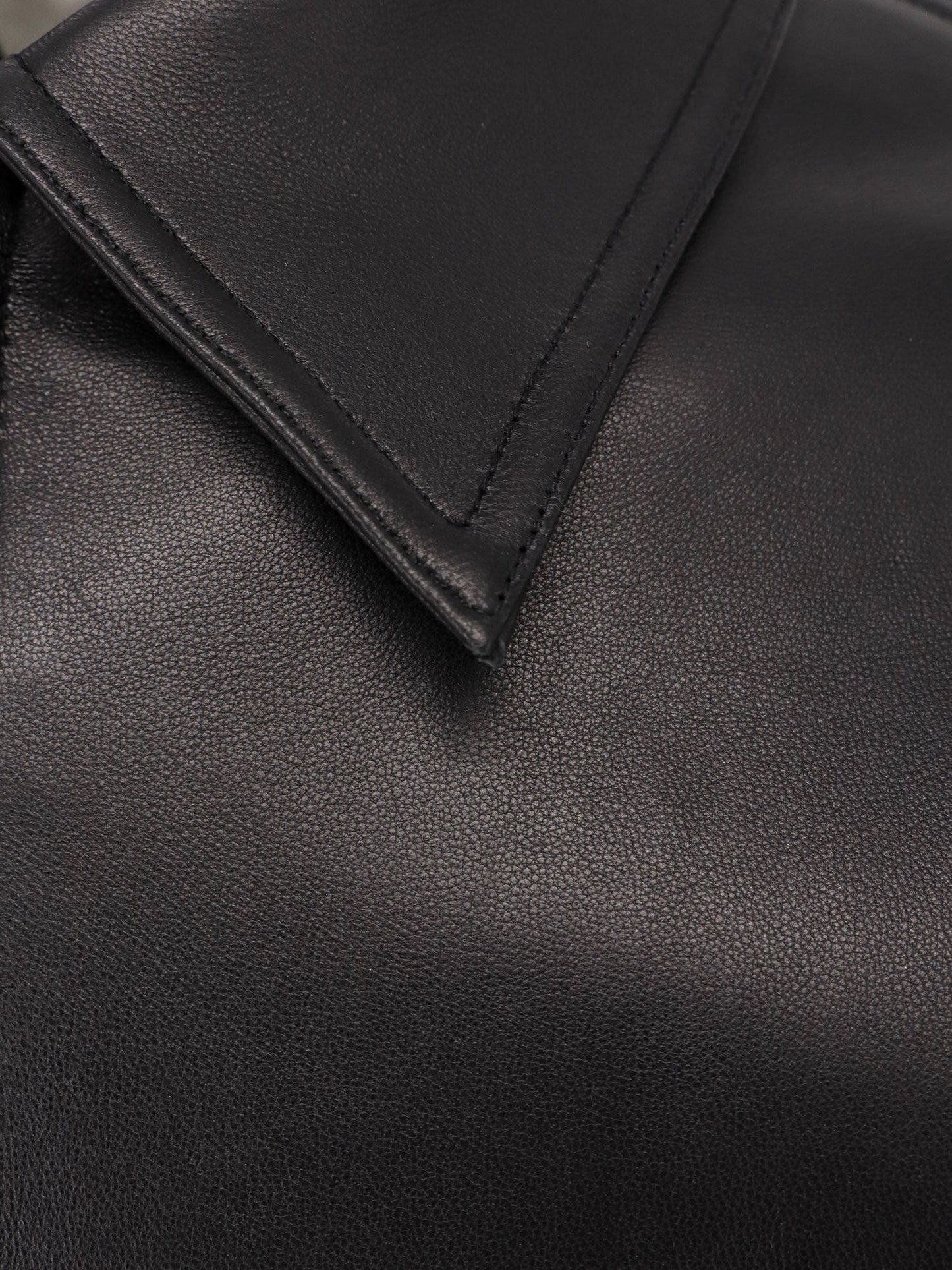 TONYWACK Oversize leather jacket