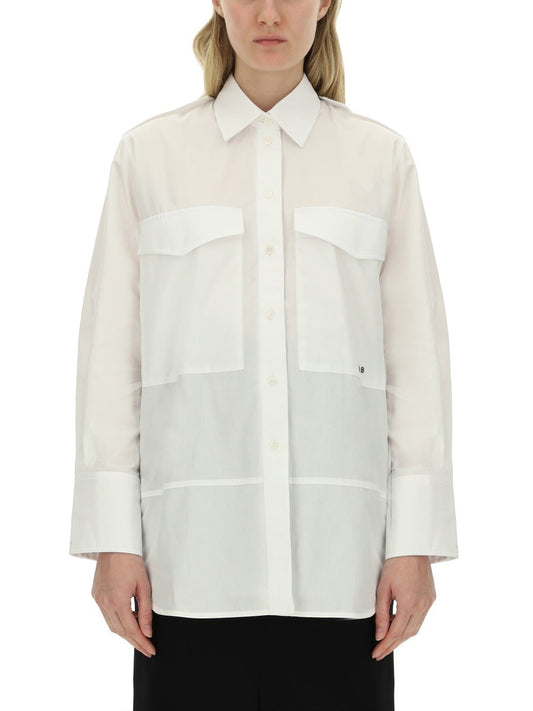 Victoria Beckham OVERSIZE POCKET SHIRT