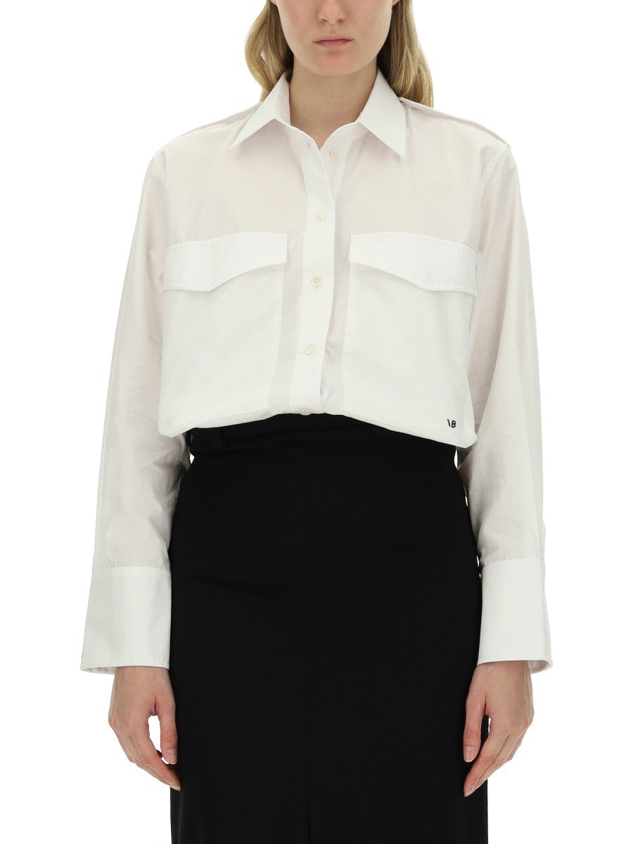 Victoria Beckham OVERSIZE POCKET SHIRT