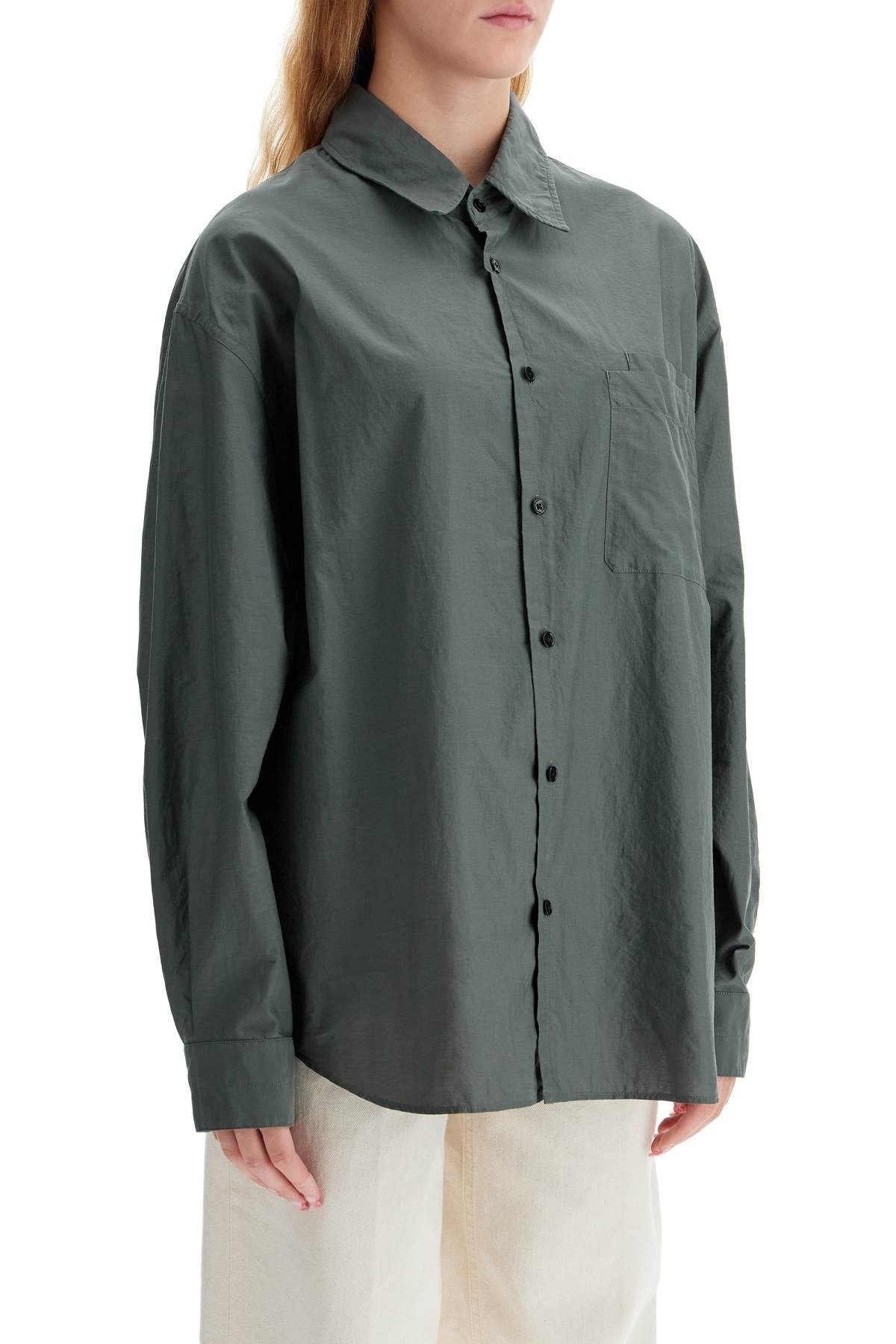 LEMAIRE "oversized cotton and silk shirt