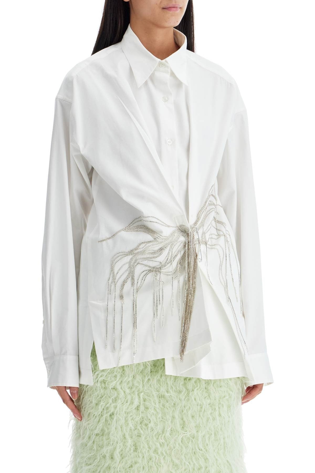 Dries Van Noten 'oversized shirt with