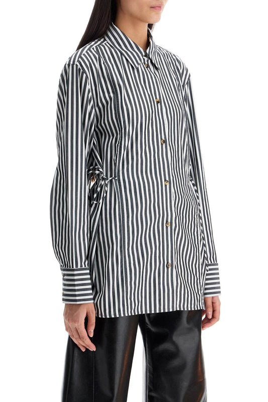 GANNI "oversized striped