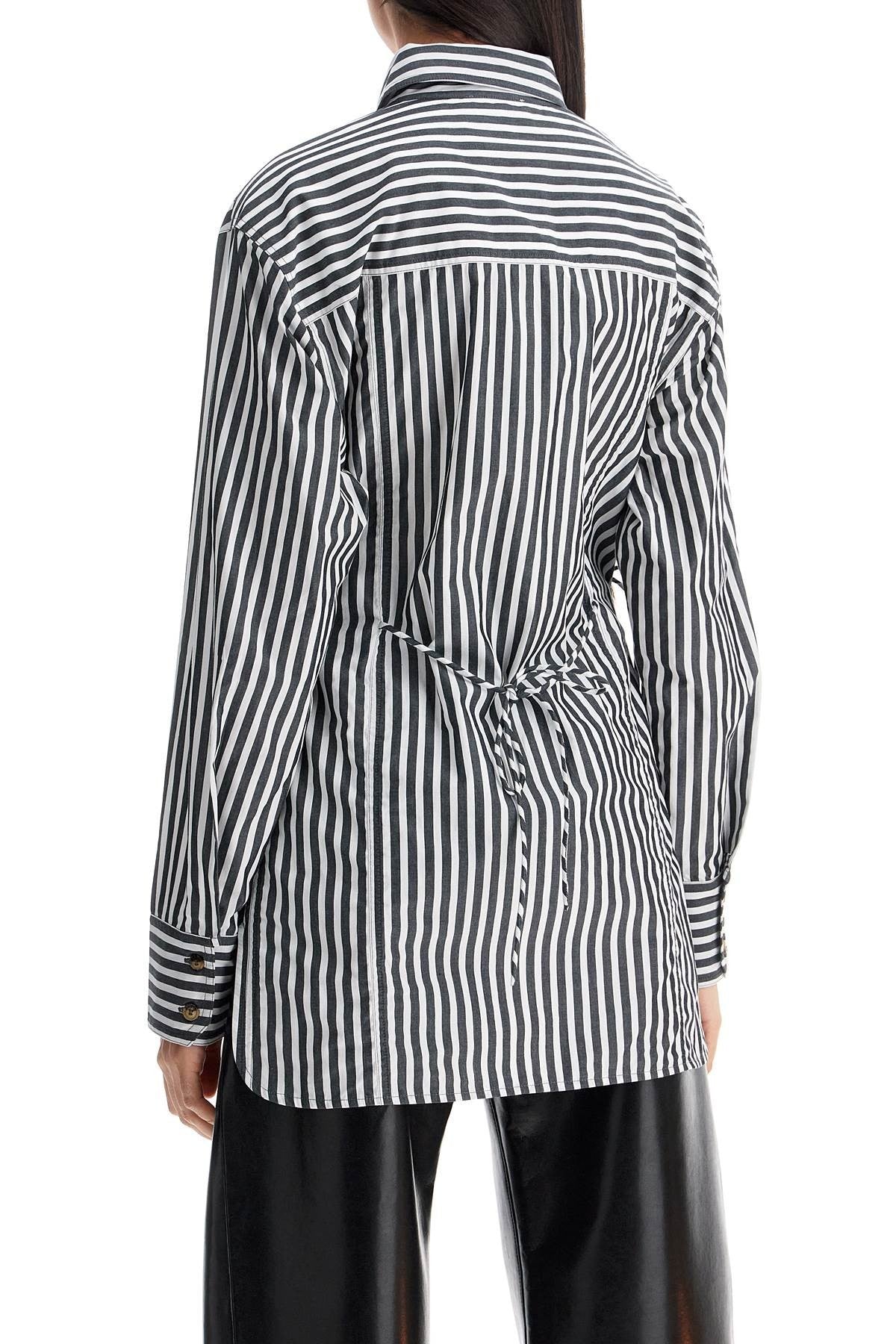 GANNI "oversized striped