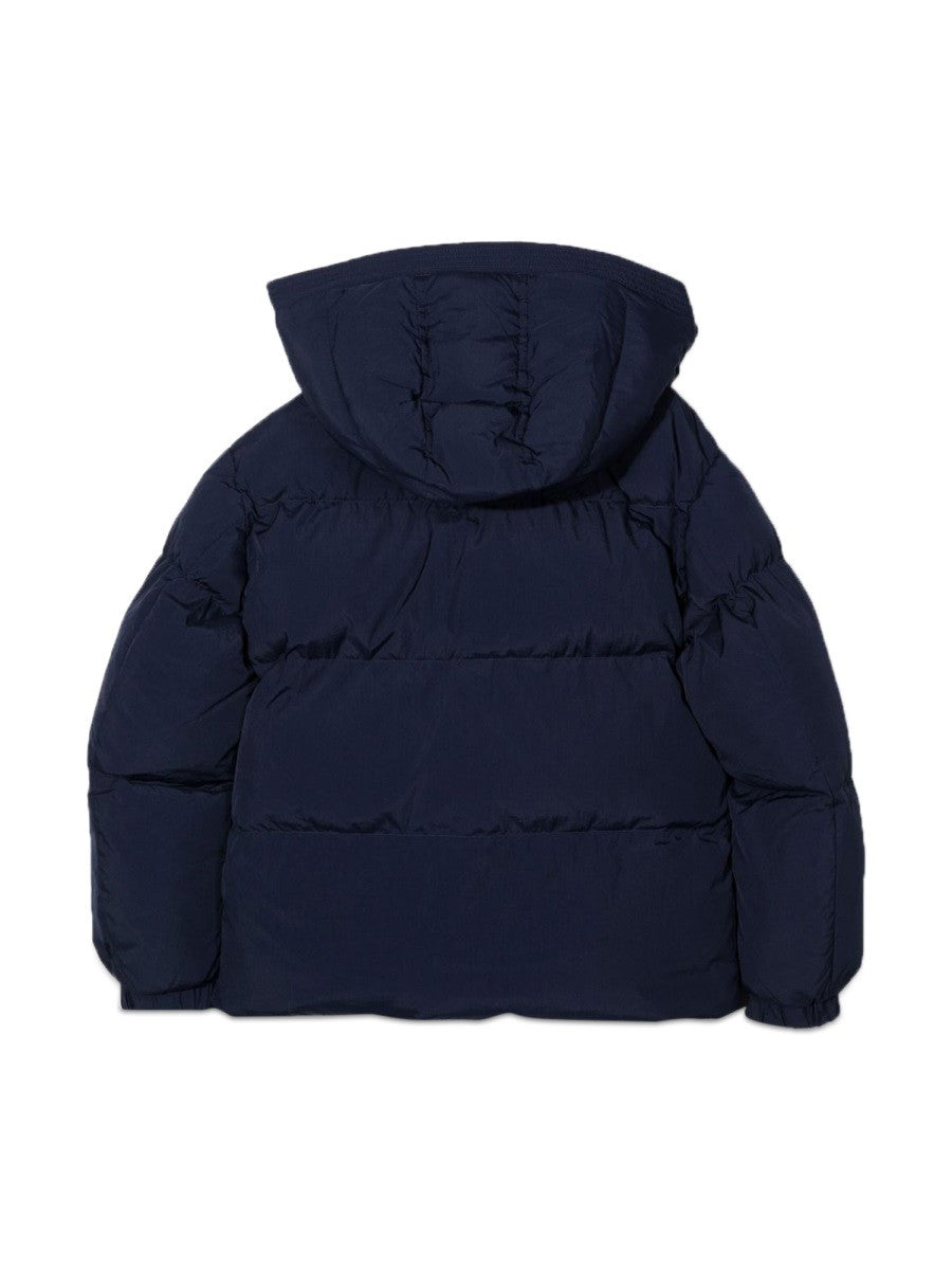 DIESEL KIDS PADDED DOWN JACKET WITH HOOD