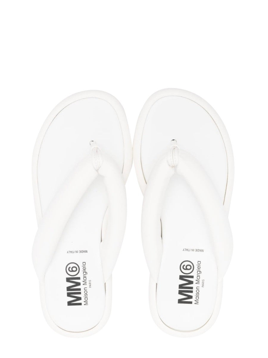 MM6 MAISON MARGIELA padded thong sandals