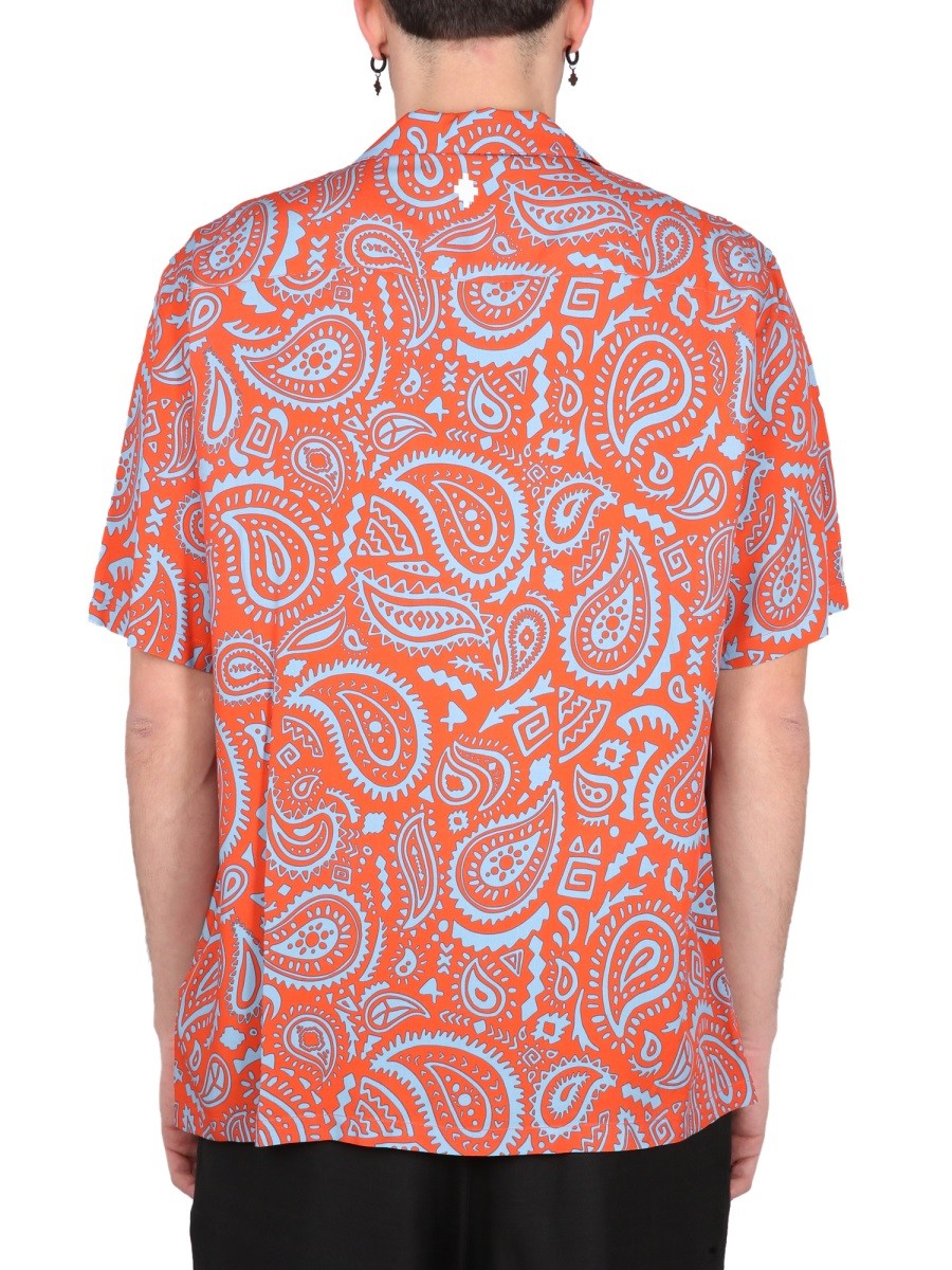 MARCELO BURLON COUNTY OF MILAN PAISLEY HAWAII SHIRT