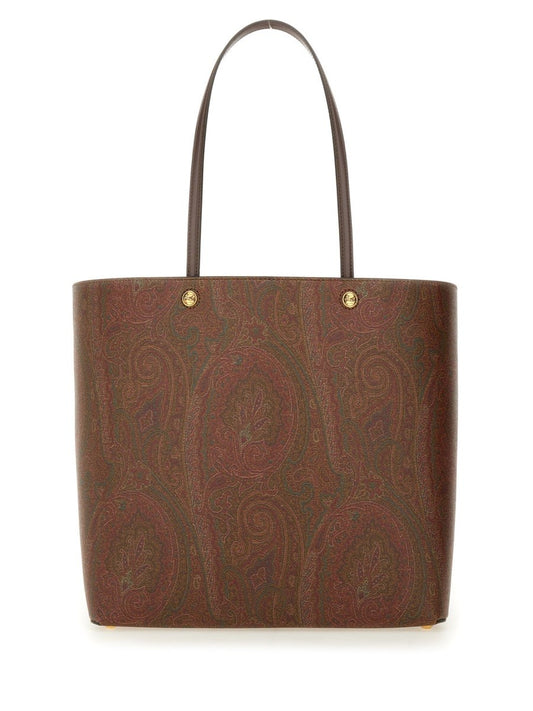 Etro PAISLEY PATTERNED SHOPPING BAG