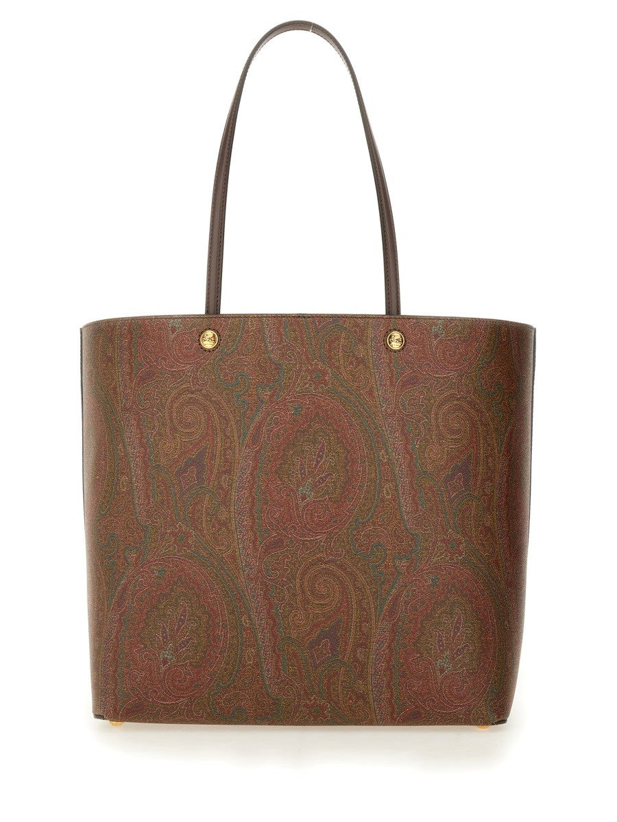 Etro PAISLEY PATTERNED SHOPPING BAG