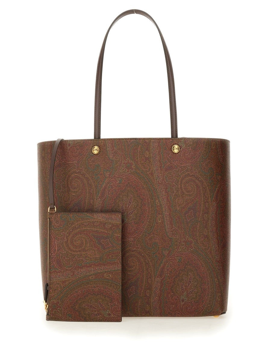 Etro PAISLEY PATTERNED SHOPPING BAG