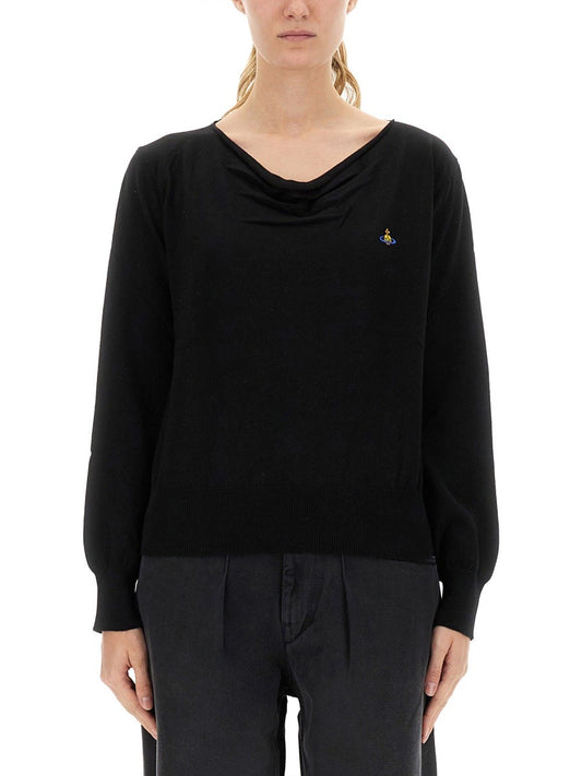 Vivienne Westwood "PAMELA" JERSEY WITH LOGO
