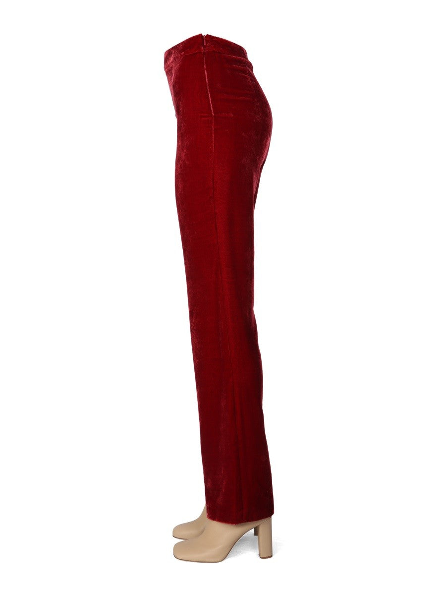 Boutique Moschino PANNÉ VELVET PANTS