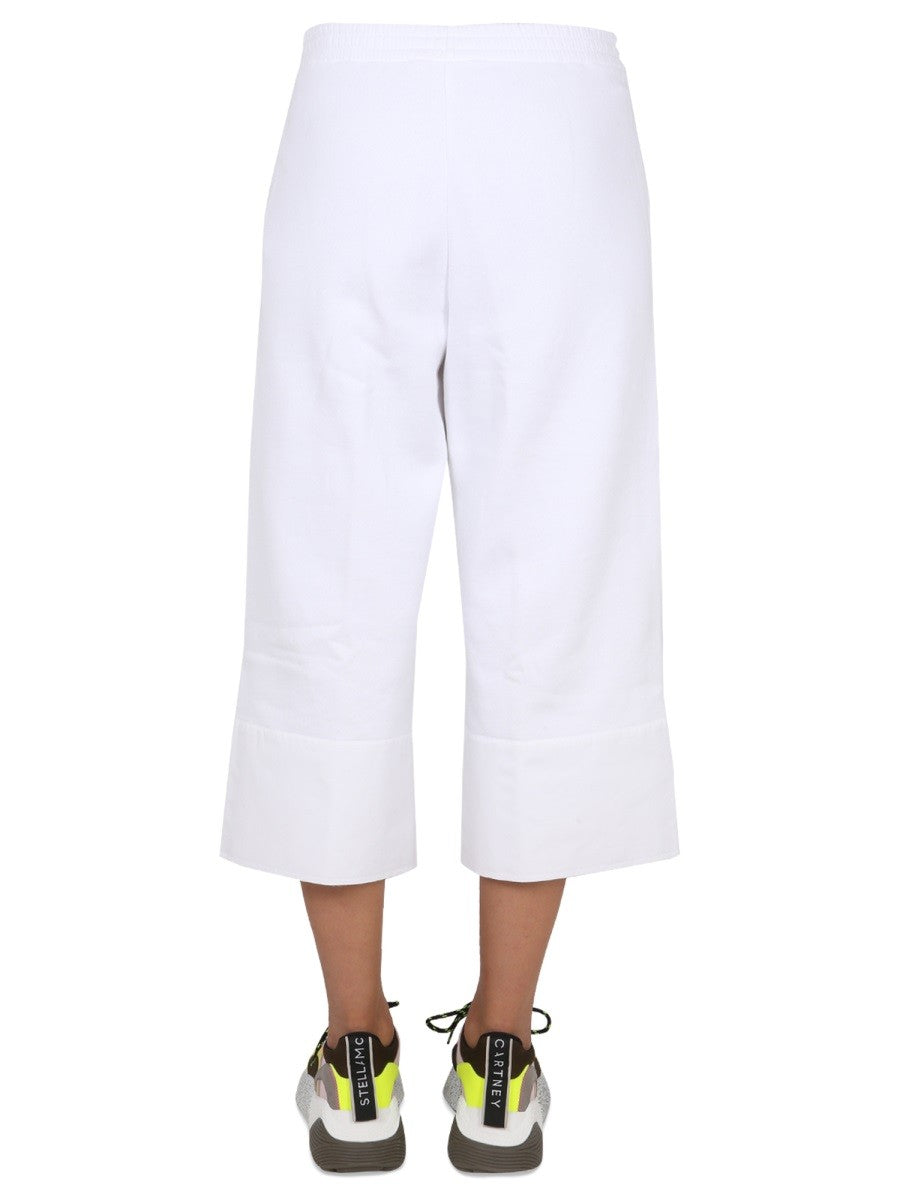 stella mccartney PANTALONE CON RICAMO LOGO