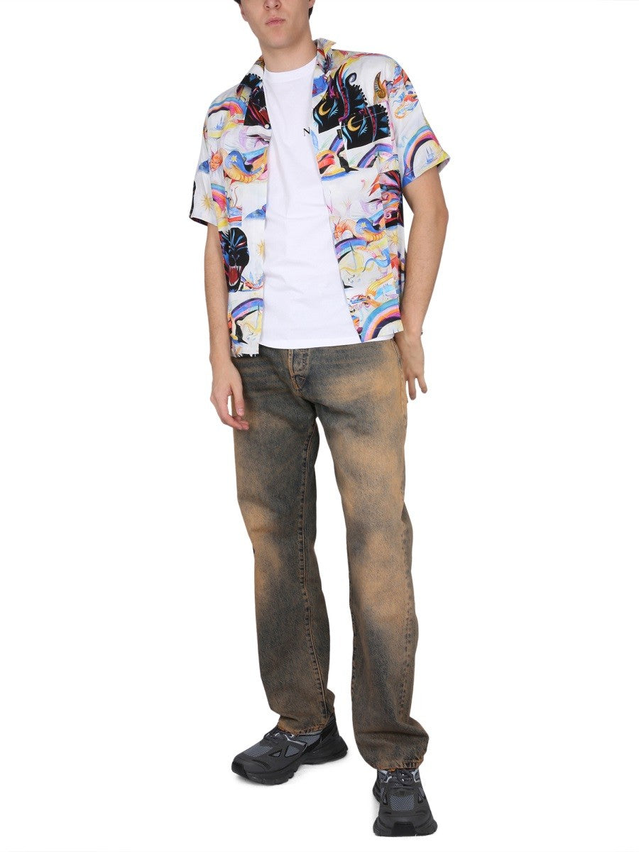 ARIES PANTHERA HAWAIIAN SHIRT