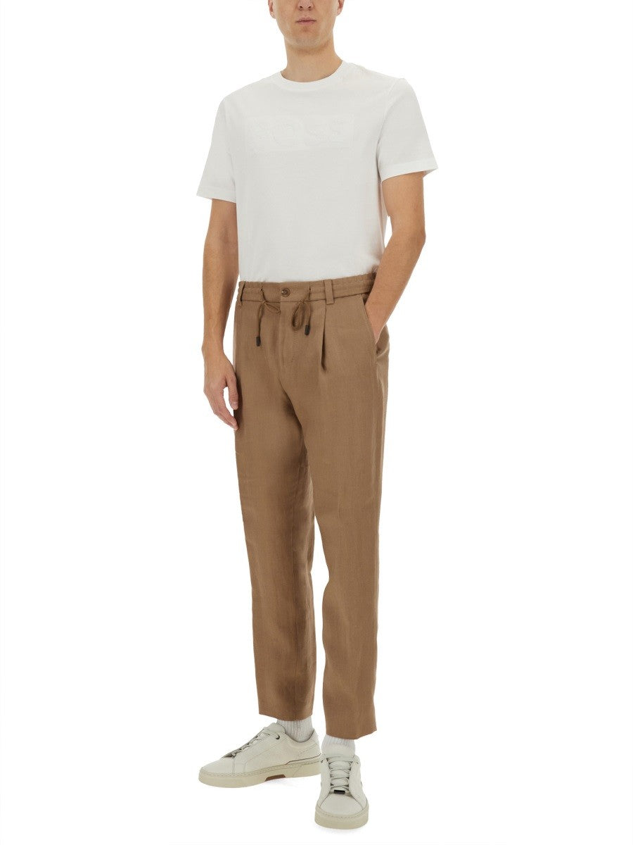 BOSS CAMEL PANTS "L-PEETL-PL-RDS-243"