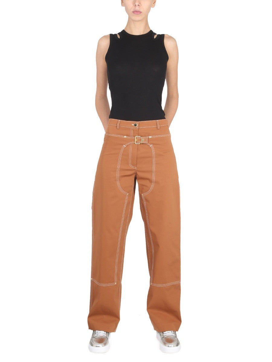 stella mccartney PANTS WITH BUCKLE