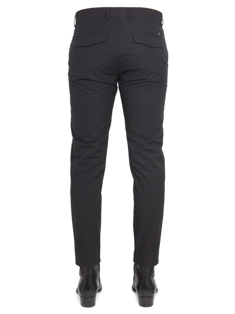 DEPARTMENT FIVE PANTS WITH LOGO PATCH