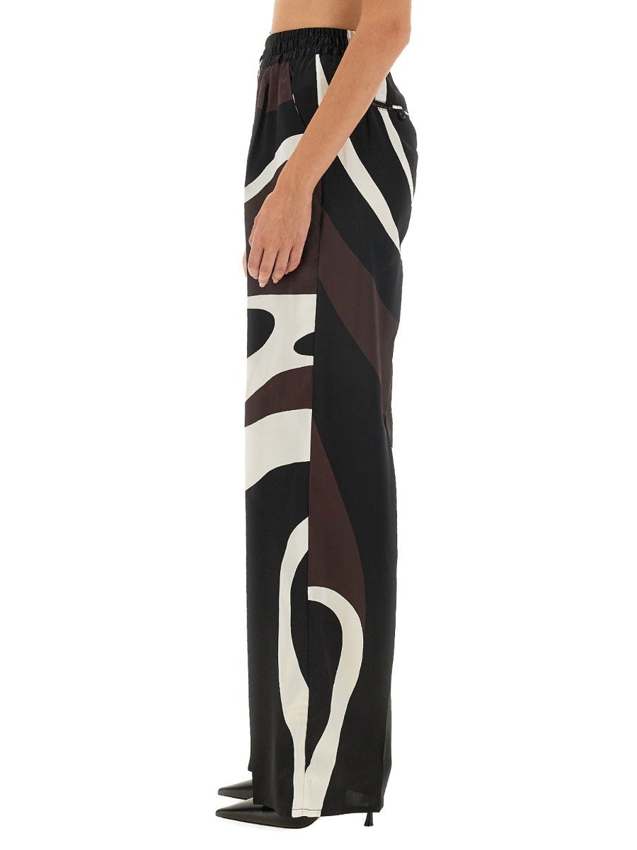 KITON PANTS WITH PRINT