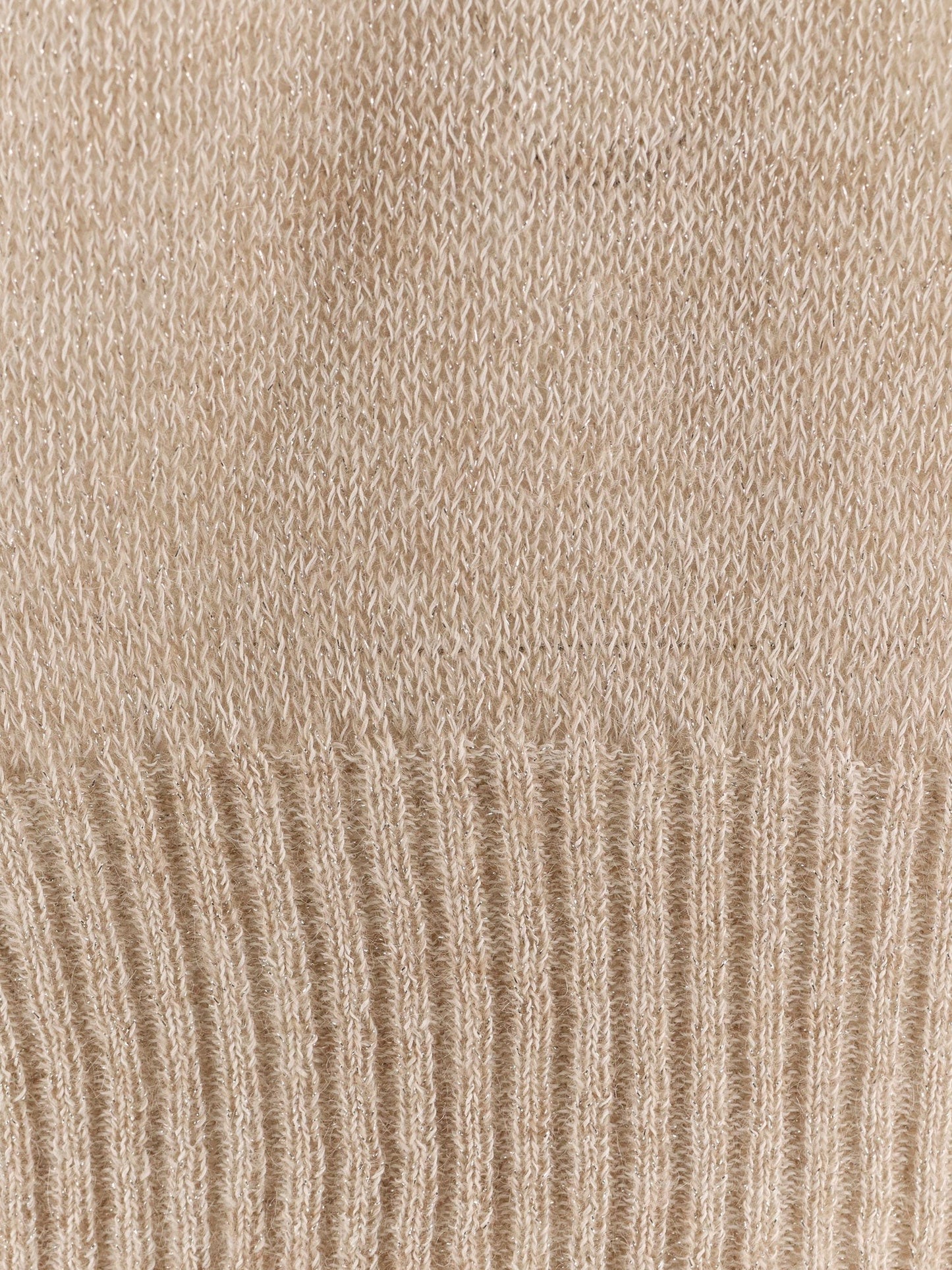 Brunello Cucinelli Paper yarn and mohair sweater with lurex effect