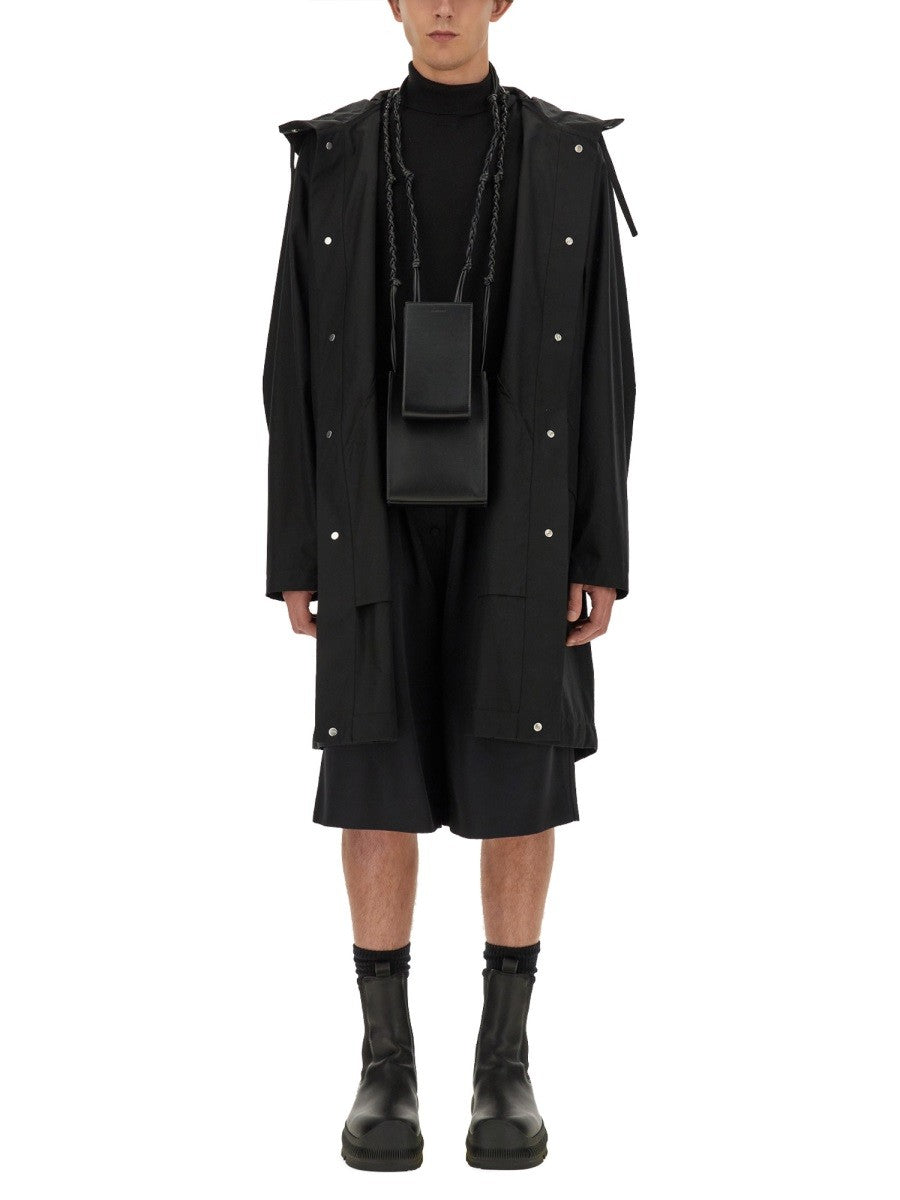 JIL SANDER PARKA WITH LOGO