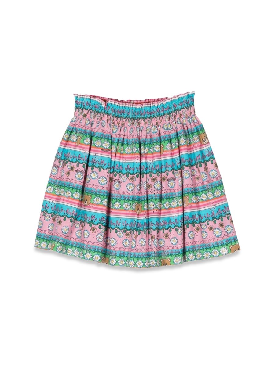 Moschino patterned skirt