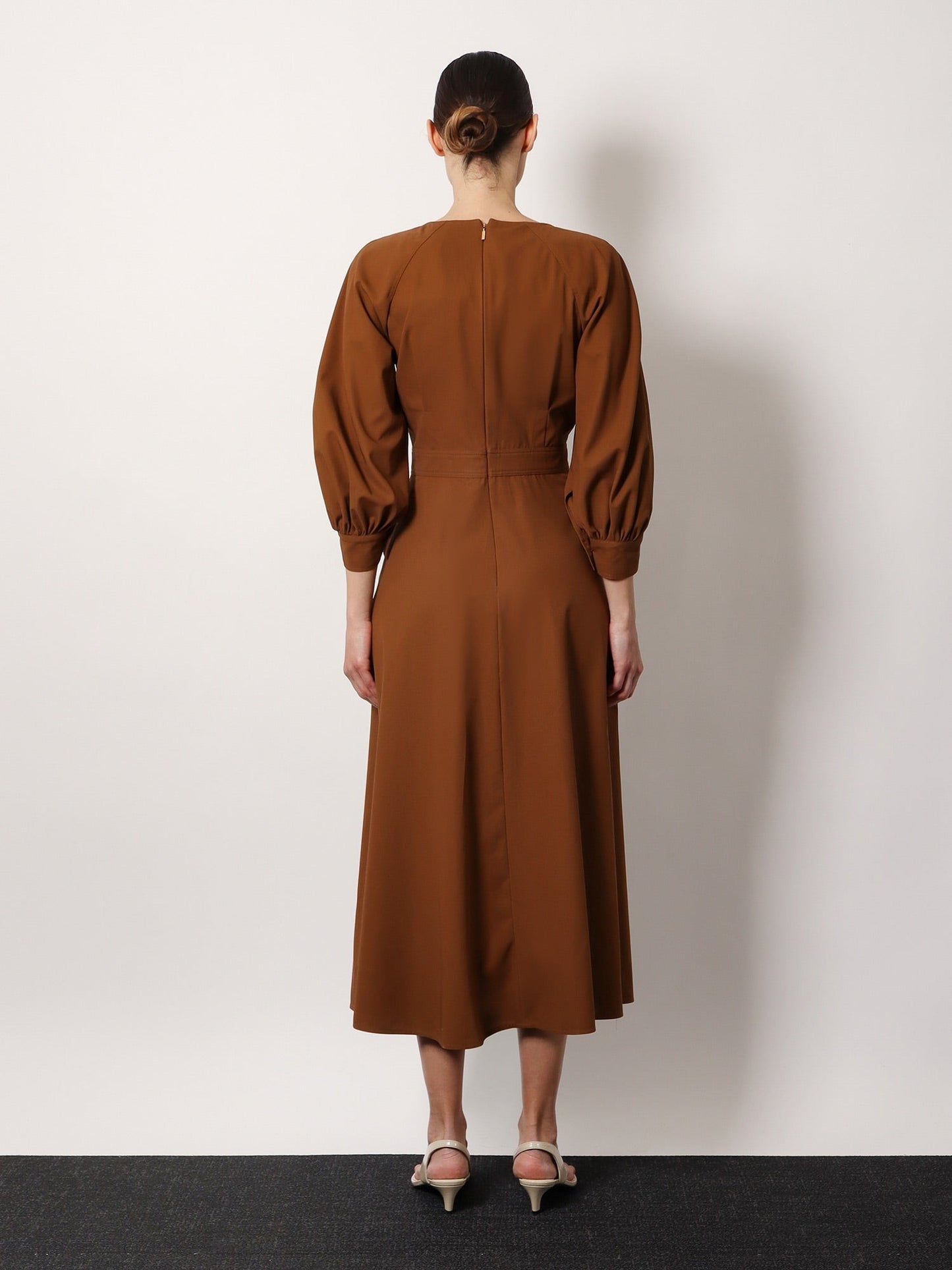 Max Mara Pedaggi cotton midi dress