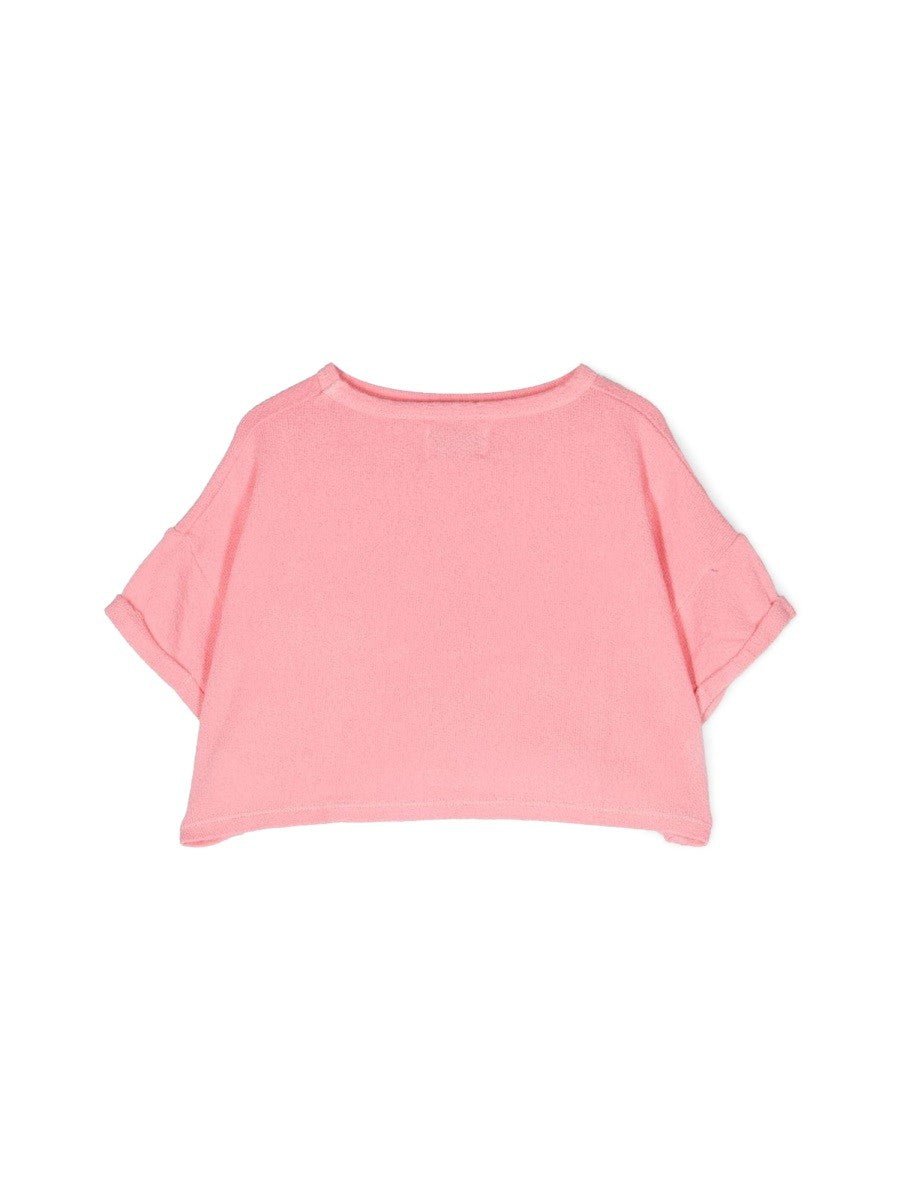 BOBO CHOSES pelican cropped sweatshirt