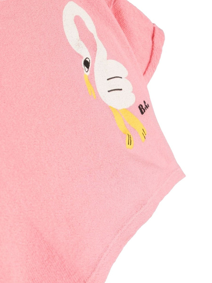 BOBO CHOSES pelican cropped sweatshirt