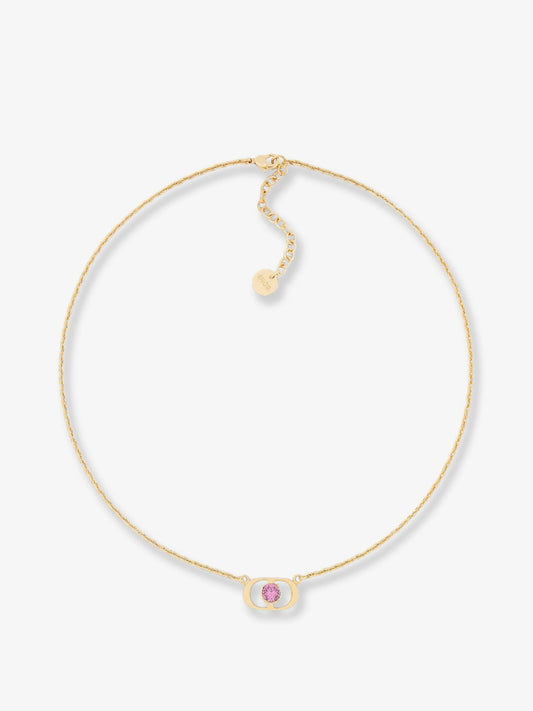 Dior Petit CD Jolie metal necklace