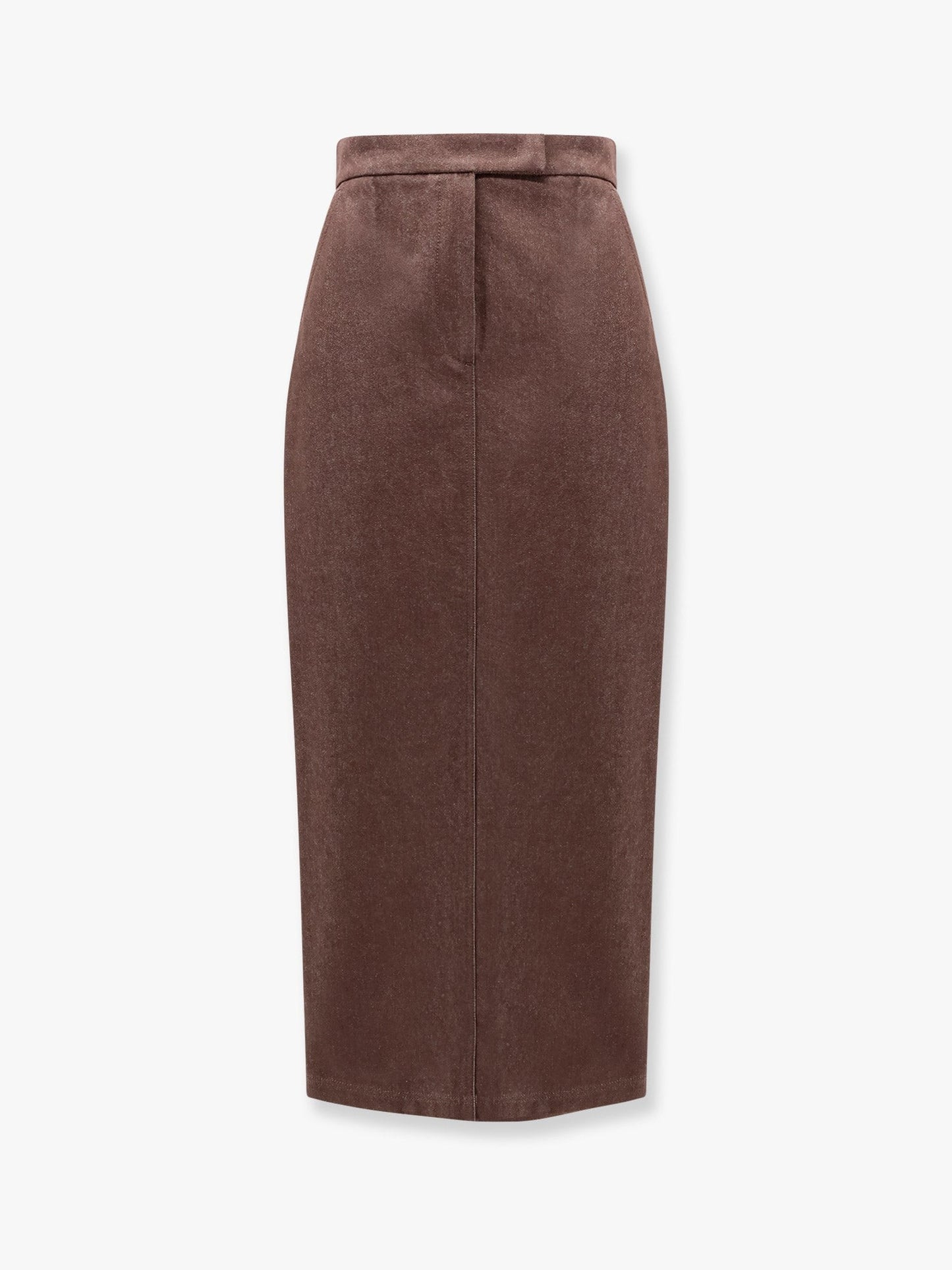 Max Mara Pianosa max mara sfilata cotton long skirt