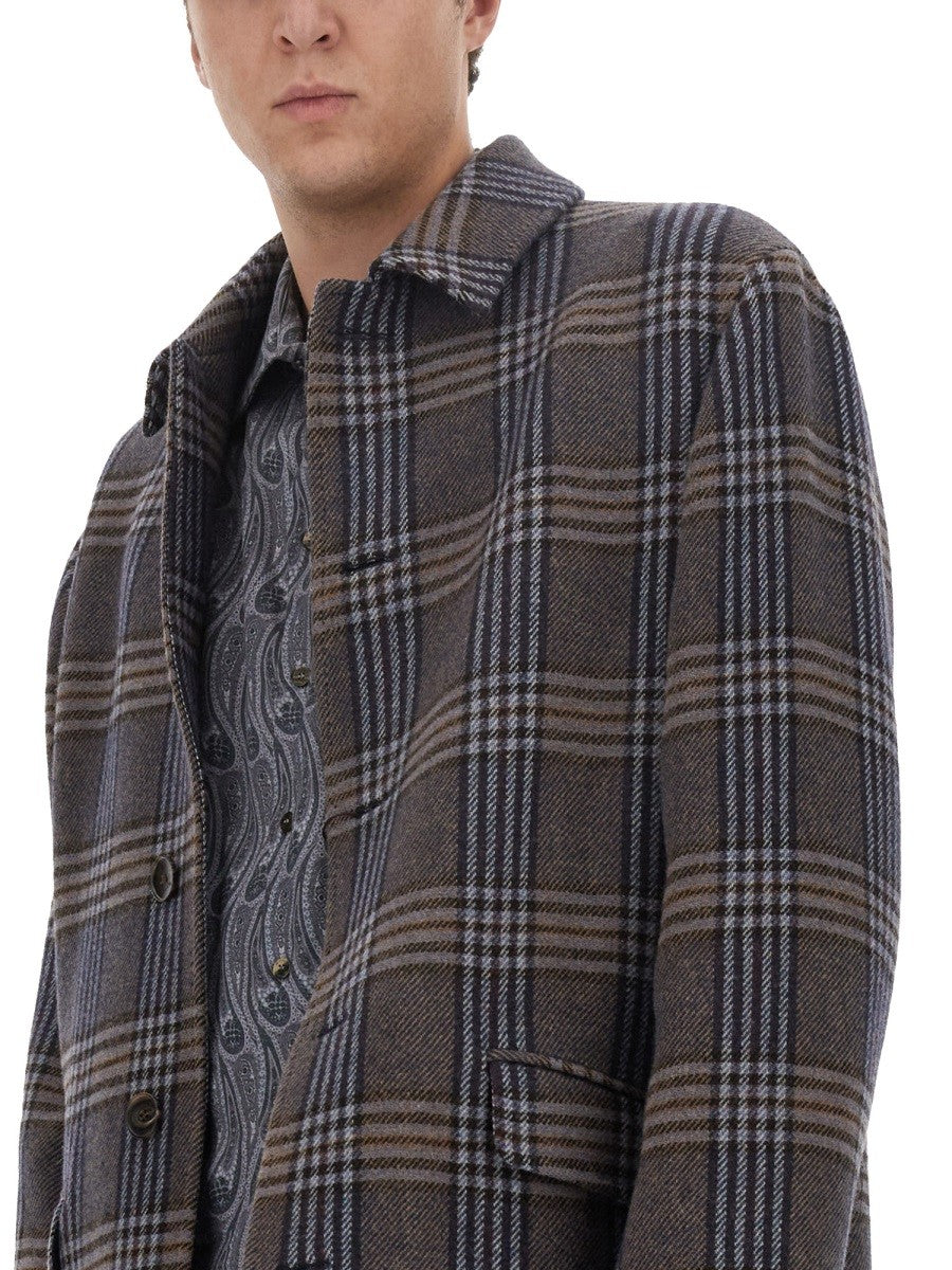 Etro PLAID COAT